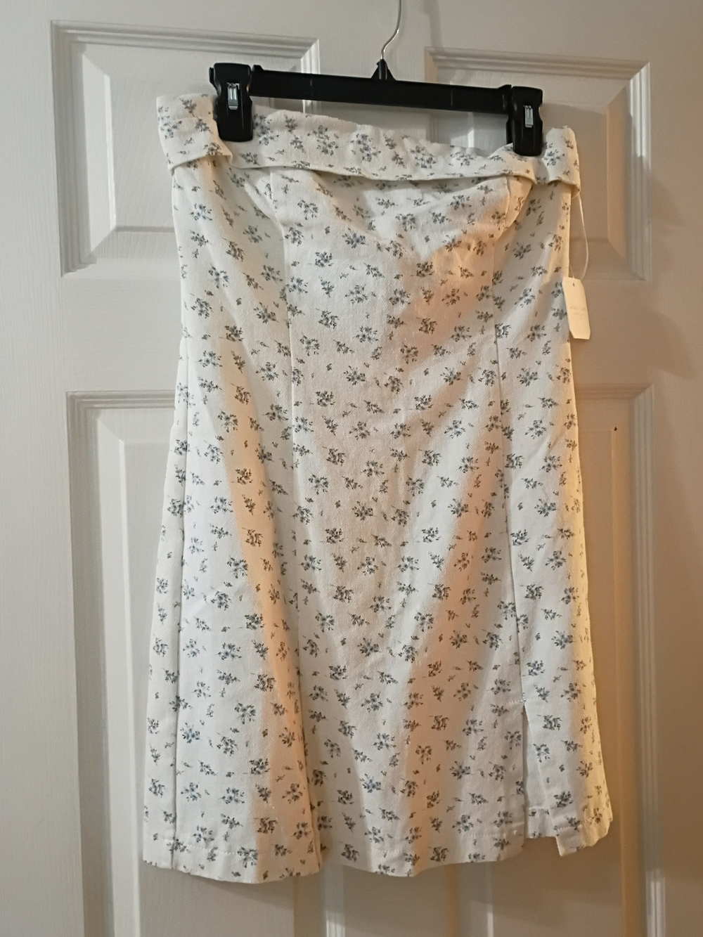 Women’s Jean Cream Floral Dress